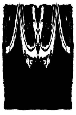 siyah ve beyaz tek renkli soyut yıpranmış arka plan