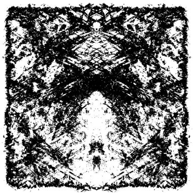 siyah ve beyaz tek renkli soyut yıpranmış arka plan