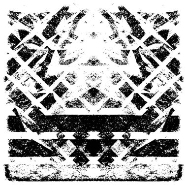 siyah ve beyaz tek renkli soyut yıpranmış arka plan