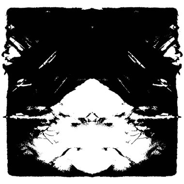 siyah ve beyaz tek renkli soyut yıpranmış arka plan