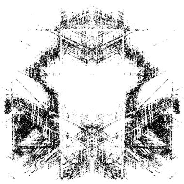 siyah ve beyaz tek renkli soyut yıpranmış arka plan