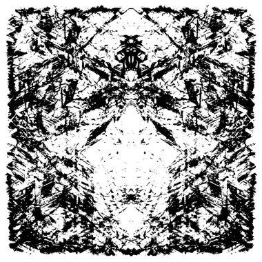 siyah ve beyaz tek renkli soyut yıpranmış arka plan