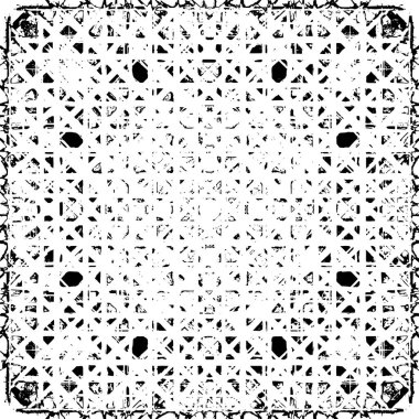 siyah ve beyaz tek renkli soyut yıpranmış arka plan