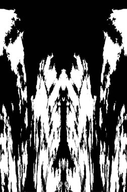 siyah ve beyaz tek renkli soyut yıpranmış arka plan