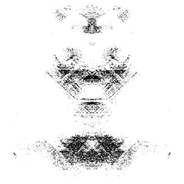 siyah ve beyaz tek renkli soyut yıpranmış arka plan