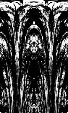 Beton siyah beyaz çatlaklar