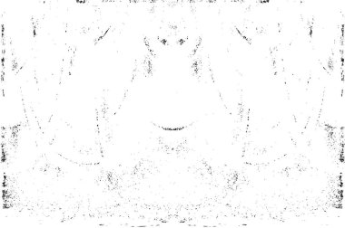 Grunge dikey olarak simetrik siyah beyaz doku. Tek renkli yıpranmış kaplama deseni. 