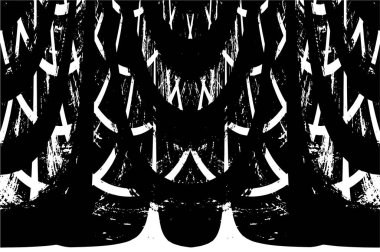 Beton siyah beyaz çatlaklar