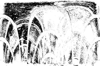 siyah ve beyaz eski püskü boya yüzeyi