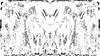 siyah ve beyaz eski püskü boya yüzeyi