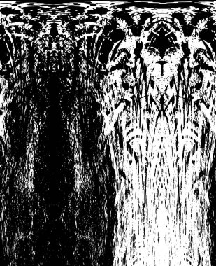 Beton siyah beyaz çatlaklar