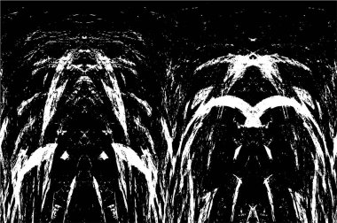 siyah ve beyaz eski püskü boya yüzeyi