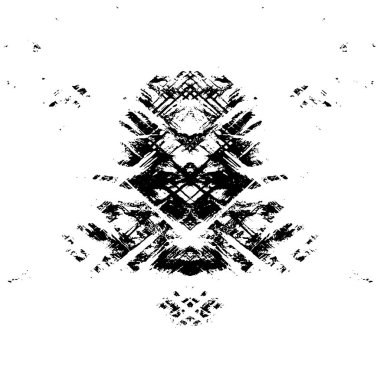 Gelecekçi soyut grunge geometrik modern desen 