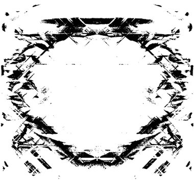 Gelecekçi soyut grunge geometrik modern desen 