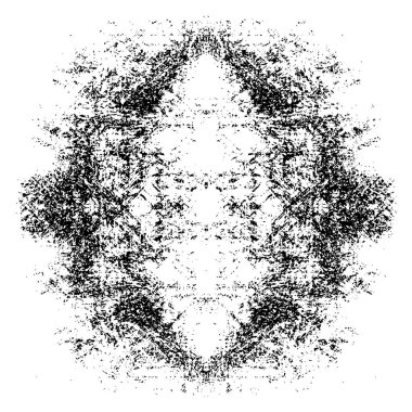 Gelecekçi soyut grunge geometrik modern desen 