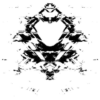 Gelecekçi soyut grunge geometrik modern desen 