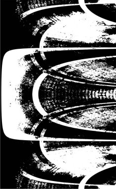 Beton siyah beyaz çatlaklar