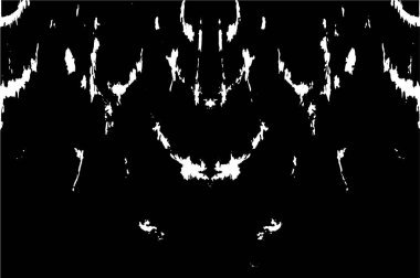 Kusursuz soyut siyah beyaz desen