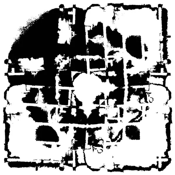 soyut siyah beyaz grunge desenli desen