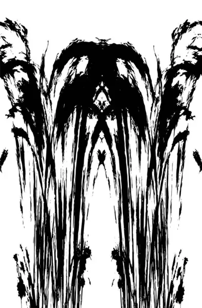 Soyut grunge monokrom arka planı. Vektör illüstrasyonu