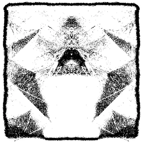 siyah ve beyaz soyut grunge arkaplan monokrom çizimi