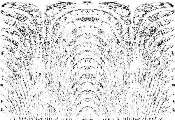 Grunge dikey olarak simetrik siyah beyaz doku. Tek renkli yıpranmış kaplama deseni. 