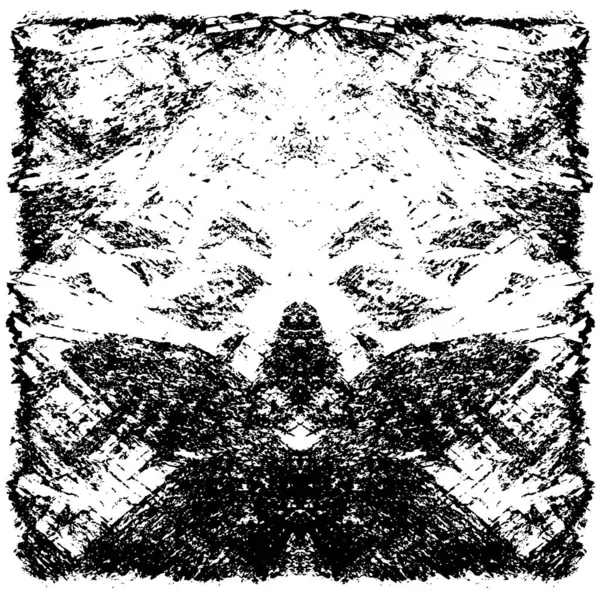 siyah ve beyaz soyut grunge arkaplan monokrom çizimi