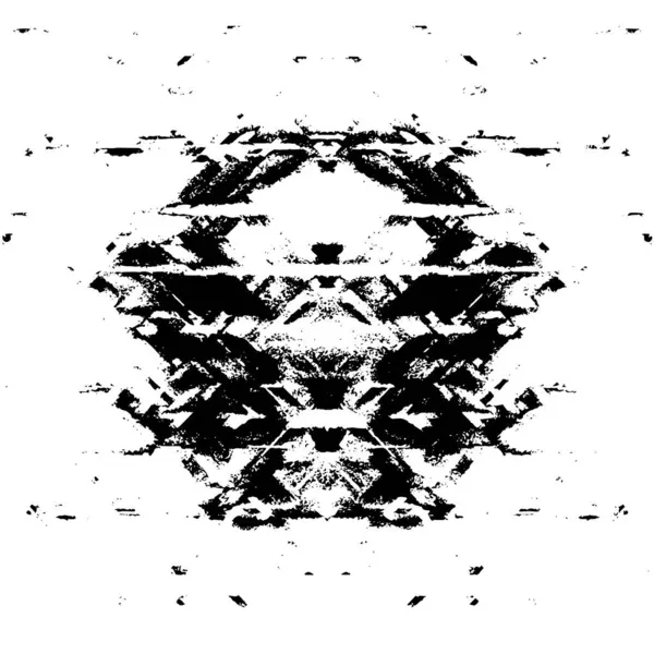 siyah ve beyaz soyut grunge arkaplan monokrom çizimi