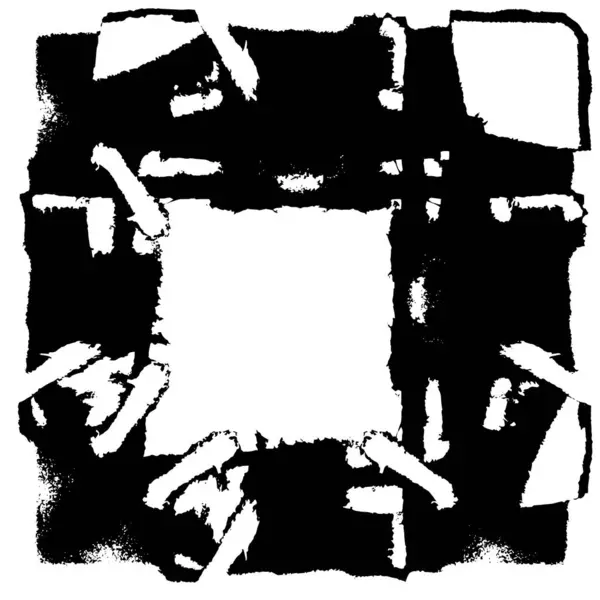 siyah ve beyaz soyut grunge arkaplan monokrom çizimi