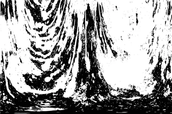 Kusursuz soyut siyah beyaz desen