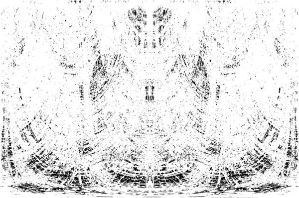 Grunge dikey olarak simetrik siyah beyaz doku. Tek renkli yıpranmış kaplama deseni. 