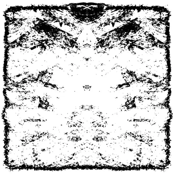 Çizik ve çiziklerle dolu siyah beyaz bir arka plan. Soyut vektör illüstrasyonu.