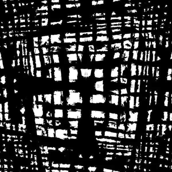 Çizik ve çiziklerle dolu siyah beyaz bir arka plan. Soyut vektör illüstrasyonu.