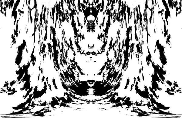 Çizik ve çiziklerle dolu siyah beyaz bir arka plan. Soyut vektör illüstrasyonu.