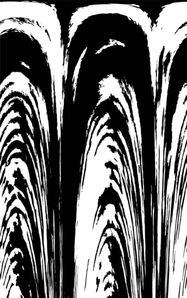 Çizik ve çiziklerle dolu siyah beyaz bir arka plan. Soyut vektör illüstrasyonu.