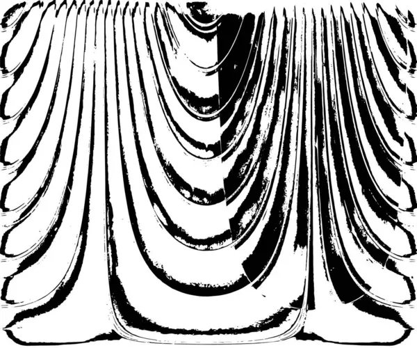 Çizik ve çiziklerle dolu siyah beyaz bir arka plan. Soyut vektör illüstrasyonu.