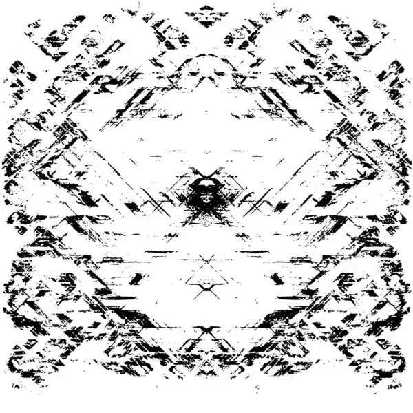 Çizik ve çiziklerle dolu siyah beyaz bir arka plan. Soyut vektör illüstrasyonu.