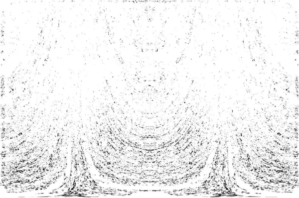 Grunge dikey olarak simetrik siyah beyaz doku. Tek renkli yıpranmış kaplama deseni. 