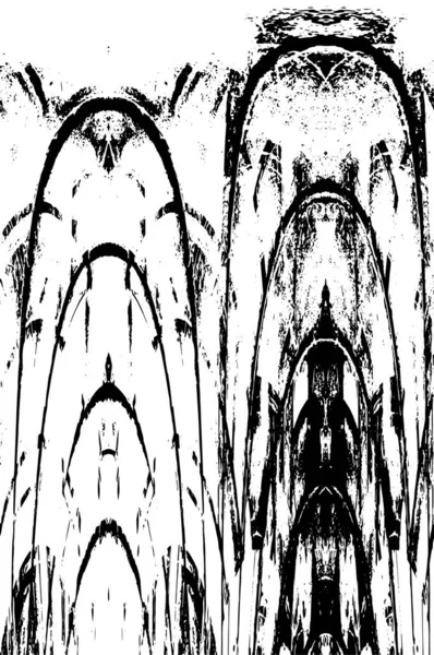 Kusursuz soyut siyah beyaz desen