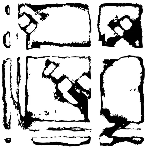 siyah ve beyaz tek renkli soyut yıpranmış arka plan