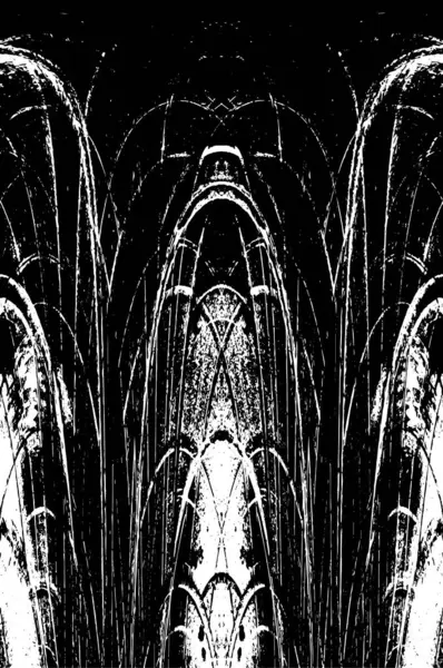 siyah ve beyaz tek renkli soyut yıpranmış arka plan