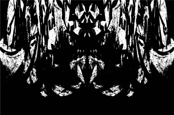 siyah ve beyaz tek renkli soyut yıpranmış arka plan