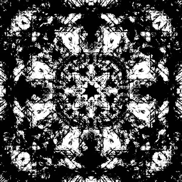 siyah ve beyaz tek renkli soyut yıpranmış arka plan