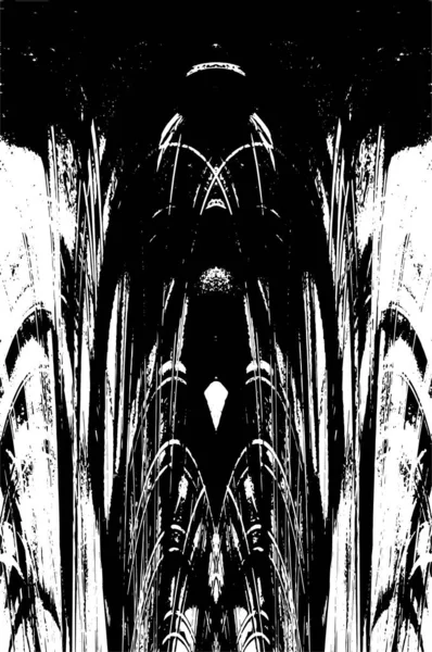 Beton siyah beyaz çatlaklar