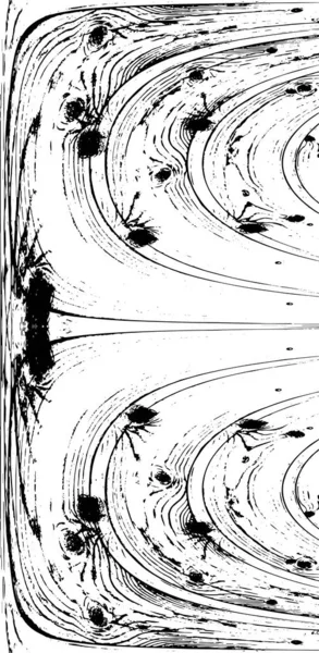 Kusursuz soyut siyah beyaz desen