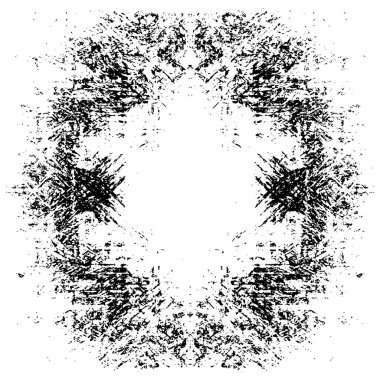 Gelecekçi soyut grunge geometrik modern desen 