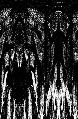 Beton siyah beyaz çatlaklar