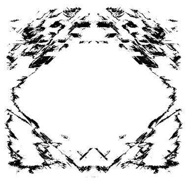 Gelecekçi soyut grunge geometrik modern desen 