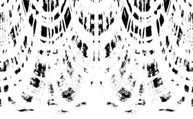 Beton siyah beyaz çatlaklar