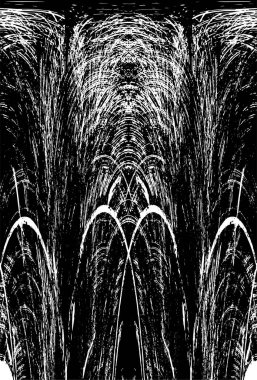 Beton siyah beyaz çatlaklar